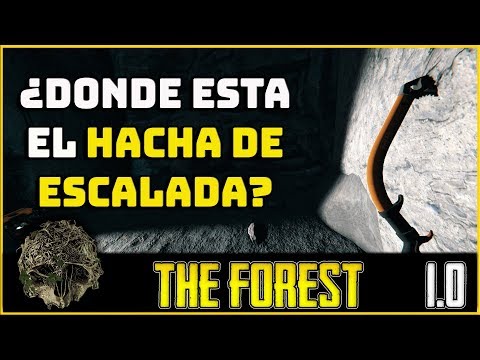 The Forest 1.0 | ¿Donde encontrar el hacha de escalada? | GUÍA #7