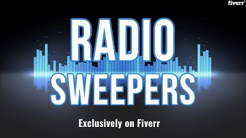 Create 8 professional radio sweepers