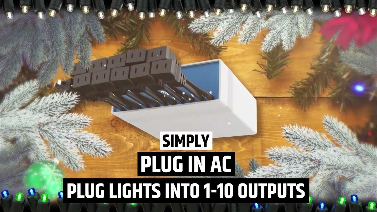 Animator 10 advanced Christmas light chase controller. YouTube
