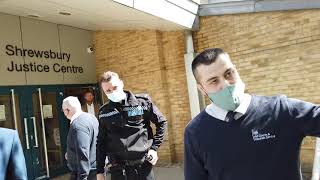 Shrewsbury Justice Centre, HM Courts Security tell me to shut the fu@k up in front of Police Audit