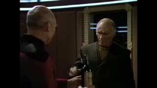 Captain Picard demonstrates diplomacy.