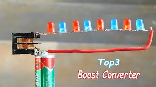 Top 3 Voltage Boost Converter | DC To DC Voltage Booster