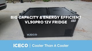 ICECO | VL90Pro 12V Fridge Perfect for Outdoor Adventurers