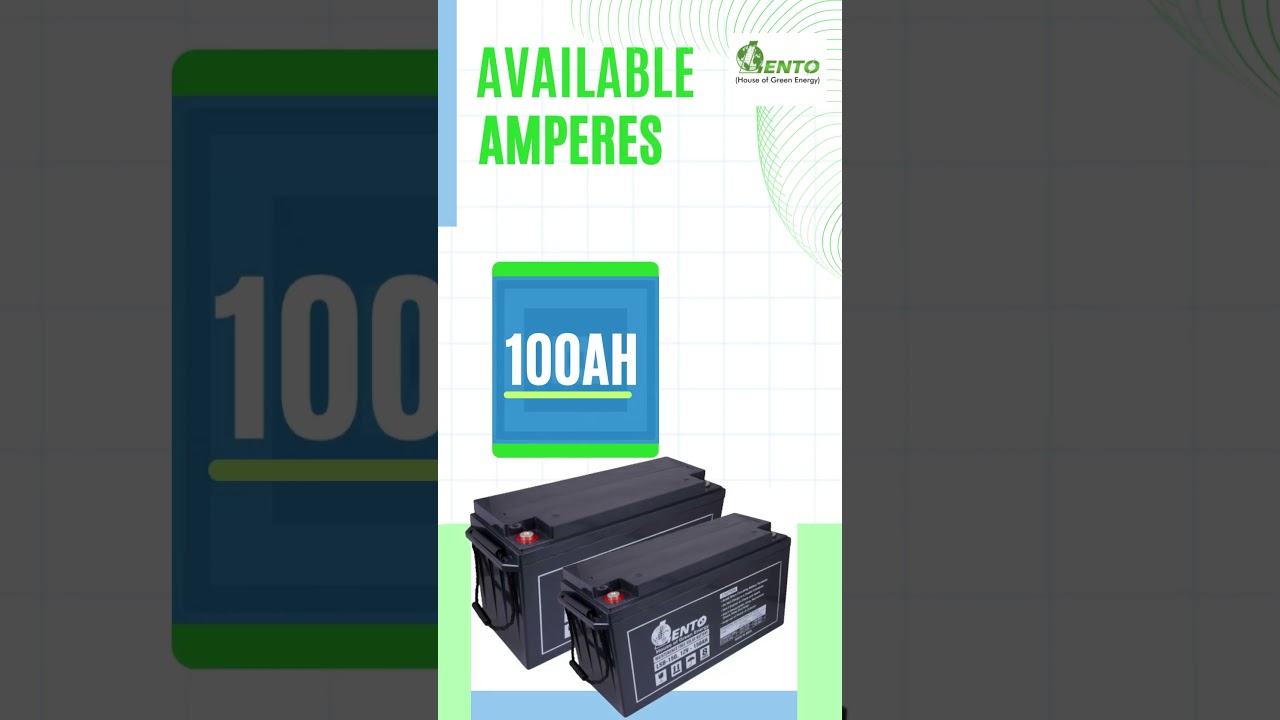 LENTO SMF BATTERY 100AH