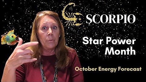 Schorpioen - Oktober is jouw sterrenkrachtmaand | Oktober 2025 Energie