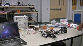 GMU RoboPatriots - Humanoid Prototype Motion Test II