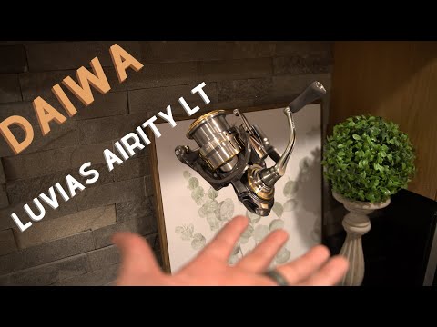 Daiwa Luvias Airity LT - lightest spinning reel ever? 