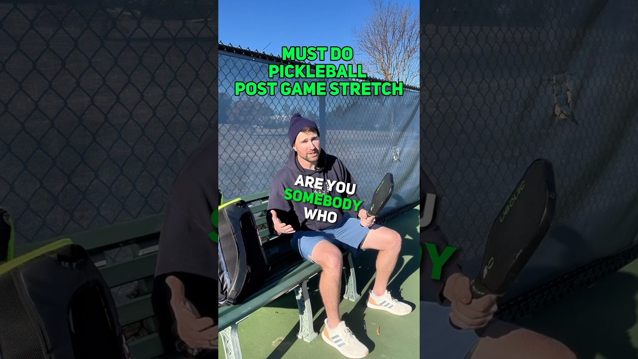 DO THIS STRETCH AFTER PICKLEBALL!