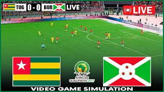TOGO vs BURUNDI | Éliminatoires CAN 2026 | Full Match Simulation/Prediction screenshot 2