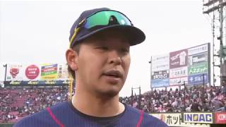 2018年5月6日 埼玉西武・浅村選手ヒーローインタビュー