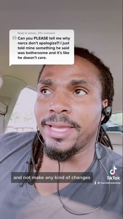 Why don’t narcissists apologize or take any accountability?