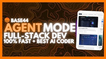 Base44: NEW Agent Mode Can Build ANYTHING! Create HIGH QUALITY Full-Stack Apps With No CODE!