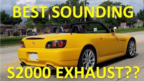 Best S2000 Exhaust: Invidia Q300 with test pipe and intake - Invidia Q300 S2000 - modified s2000