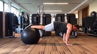Stability Ball Jackknife