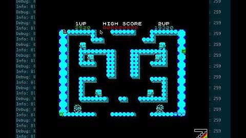 ZEsarUX emulator - Network gaming, two remote ZEsarUX instances, second video