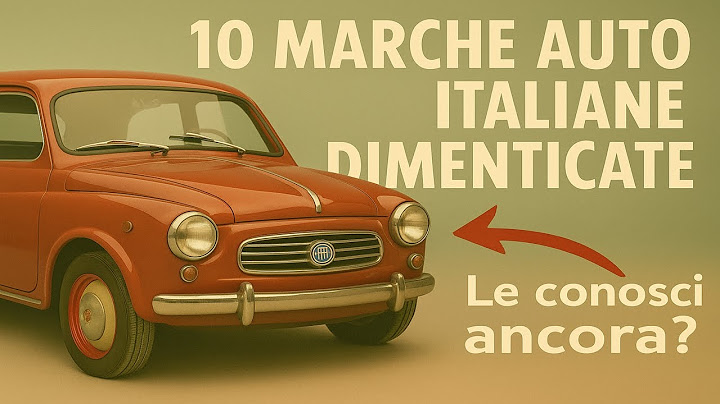 Non solo Ferrari e Lamborghini: Scopri le auto italiane dimenticate!