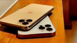 iphone 12 pro vs 11 pro Gold #shorts Full video coming soon