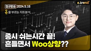 증시 쉬는시간 끝! 흔들면서 Woo상향?? | 김민형 전문가