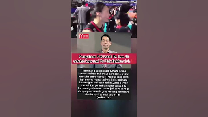 Pernyataan ko Hee Jin dan Megawati usai kalah lawan Pink Spider #redsparks #megawatihangestri