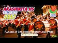 【GBA archival footage 】⑬〔2007〕 Akashikita High School Green Band - Night Parade at Disneyland Park -