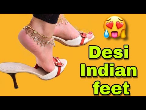 Indian desi girl feet / beautiful desi feet - YouTube