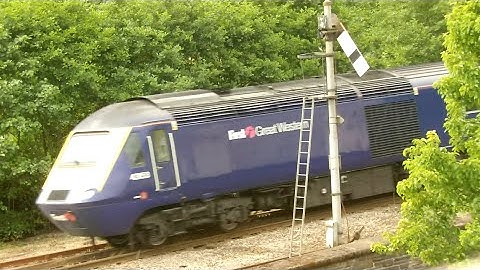 FGW HST departs Lostwithiel 4/7/14