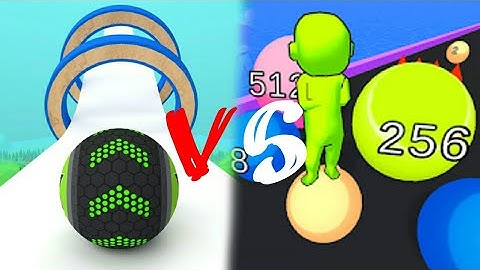 Going Balls Vs Runner 2048 GamePlay Walkthrough ( Android & IOS GamePlays )