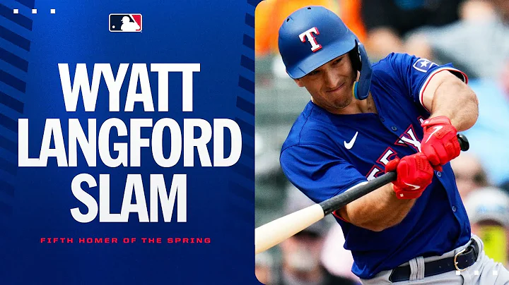 Wyatt Langford's 5th Spring Training homer is GRAND! - DayDayNews