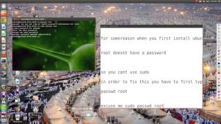 Adding root password after installing Ubuntu