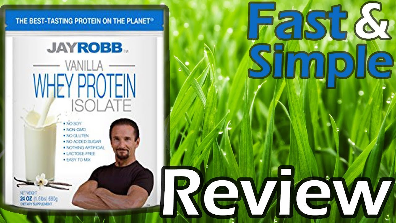 Jay Robb Grass Fed Whey Protein Review YouTube