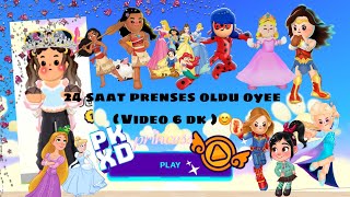 Pk Xd Amaaa 24 Saat Prencess Oldummm Çaktirma Vi̇deo 6 Daki̇ka