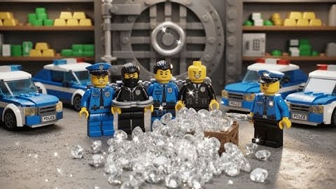 Lego Detective: The Case of the Century in Diamond Heist 🚔