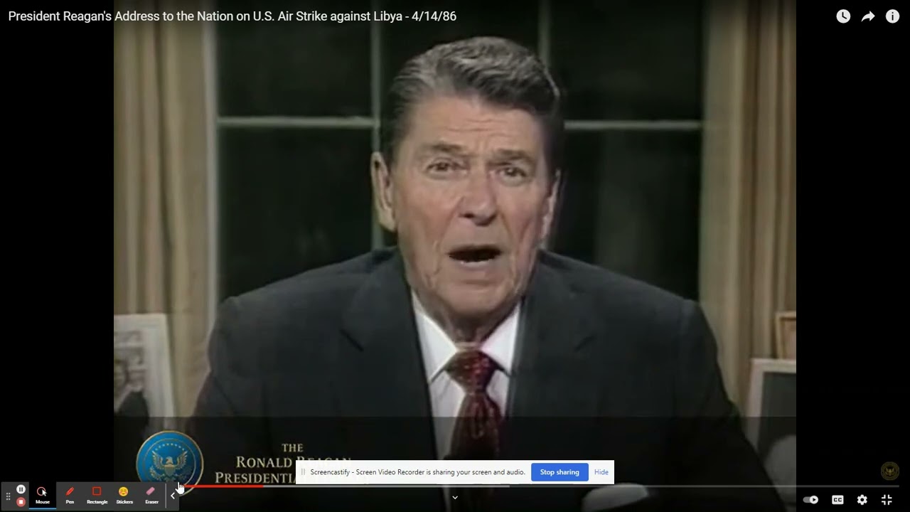 US and Libya, Labelle Bombing and Reagan's Response