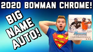 2020 BOWMAN CHROME!! BIG NAME AUTO || SPORTS CARD BOX OPENING