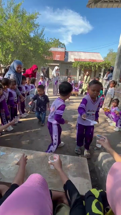 Part 27🇲🇨 LOMBA DALAM RANGKA HUT RI KE 80 🇲🇨 Lomba Mengisi Air ke dalam Gelas 🥰 TK AL AMIN 🥰 28 8 25