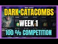 New November Side Quest Dark Catacombs Week 1 | 100% Completion | Rhino Duel Target and much more!