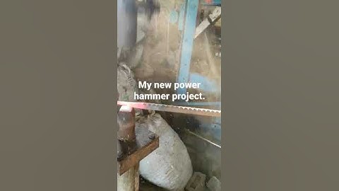 My new power hammer project.