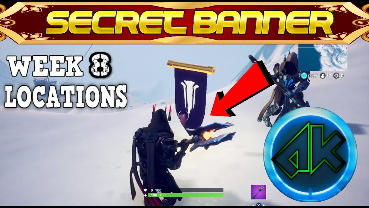 Find the SECRET BANNER in loading screen LOCATION - WEEK 8 SEASON 7