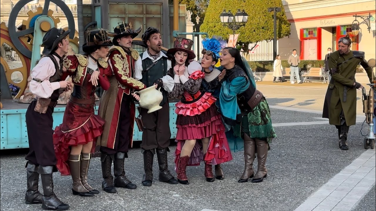 【志摩スペイン村パルケエスパーニャ】ストリートミュージカル「テソロ・デ・オーロ～真実の宝を探せ!～」2024/2（4K HDR 60fps）