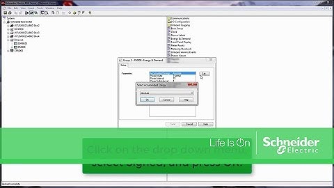 Changing Power Meter Accumulated Energy from Absolute to Signed | Schneider Electric Support
