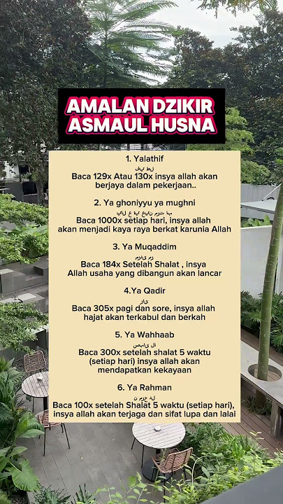 Amalan dzikir asmaul husna😇 dzikir #asmaulhusna #fyp #reels #islamic #islamicvidio #amalanharian