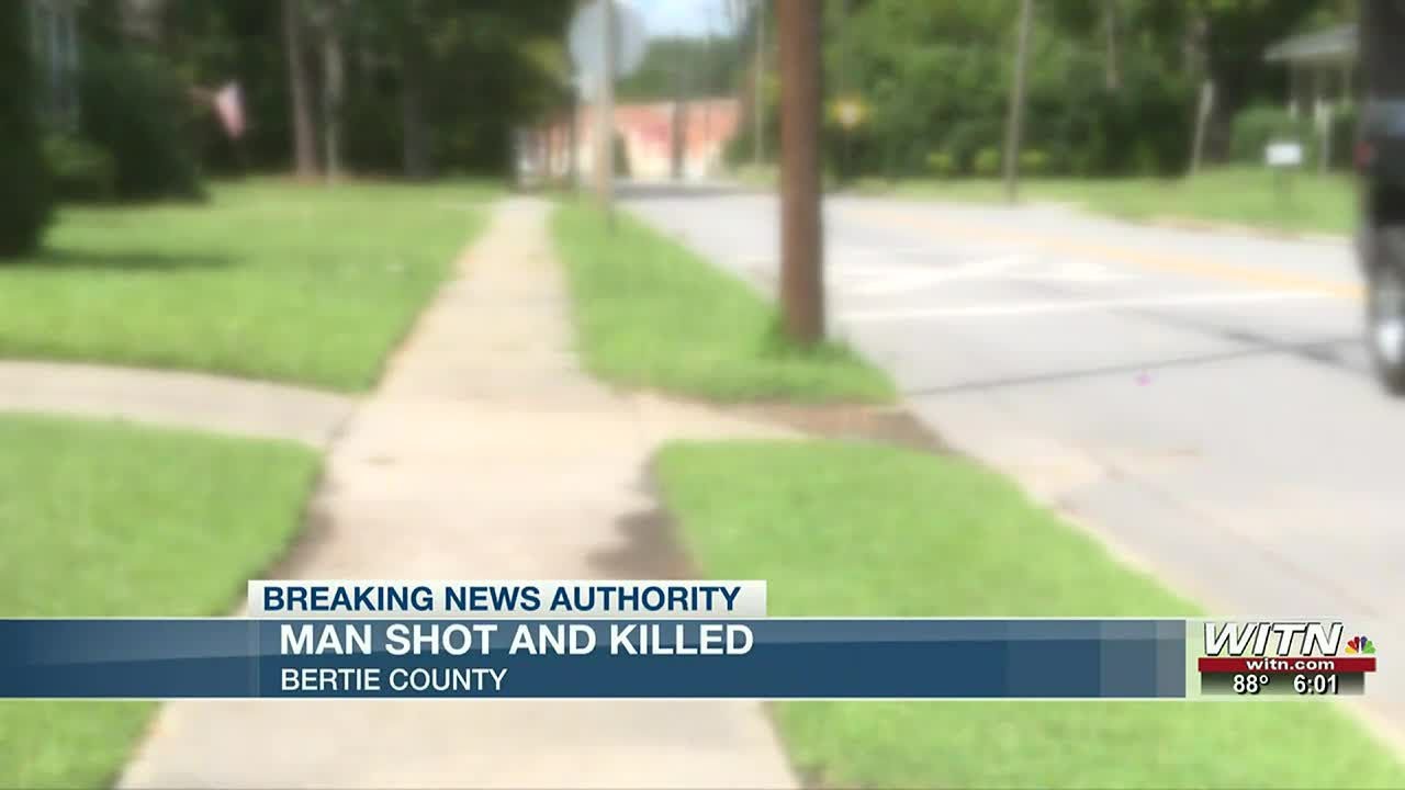 SHERIFF: Man shot and killed in Bertie County Saturday night - YouTube