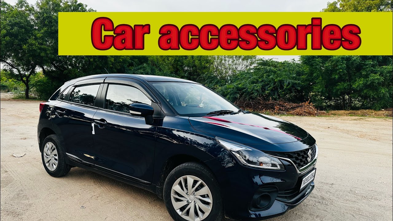 Basic car accessories for baleno Both Showroom & Aftermarket basic accessories Must for all