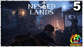 Nested Lands: Survive, Build, Conquer! 🏕️🔥 Part 5 #aussienutz #nestedlands