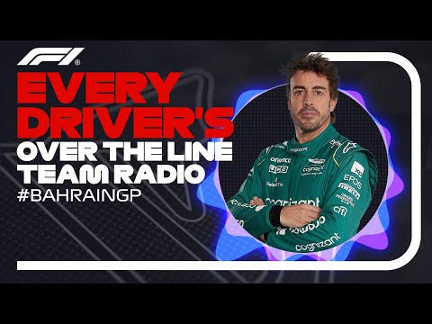 Every Driver's Radio At The End Of Their Race | 2023 Bahrain Grand Prix