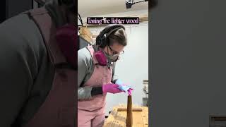 Satisfying Mid-Century Wood Restoration (Before & After) #midcenturymodern #furnitureflip