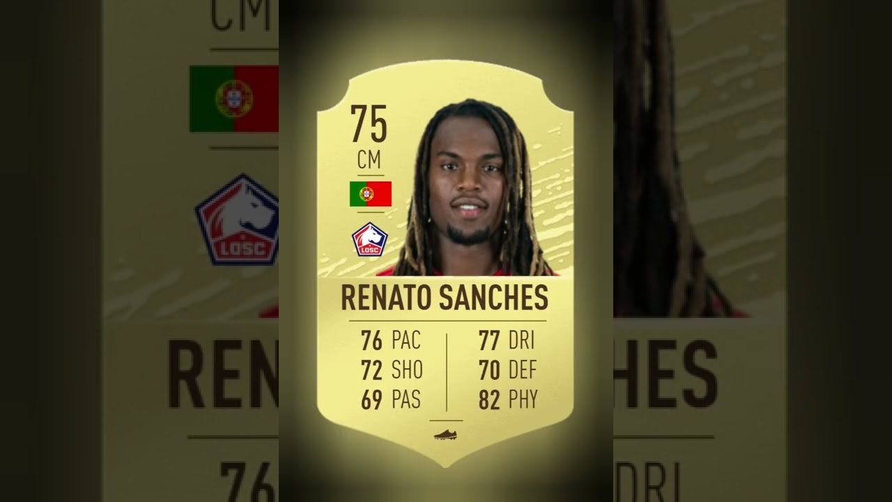 Renato Sanches Fifa History 😱🔥 