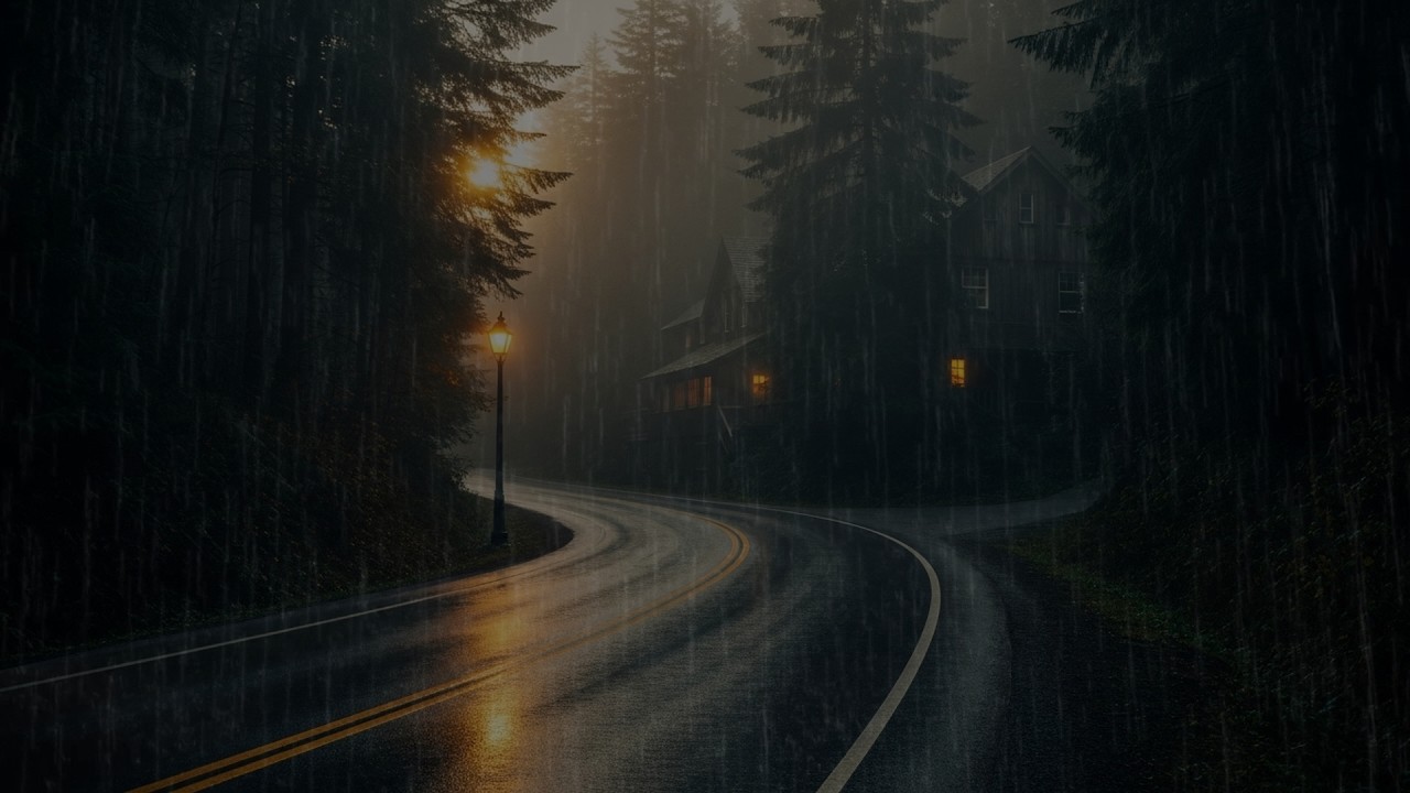Heavy Rain Sounds for Sleeping 🌧️ | Deep Downpour Ambience for Peaceful Overnight Rest 😴