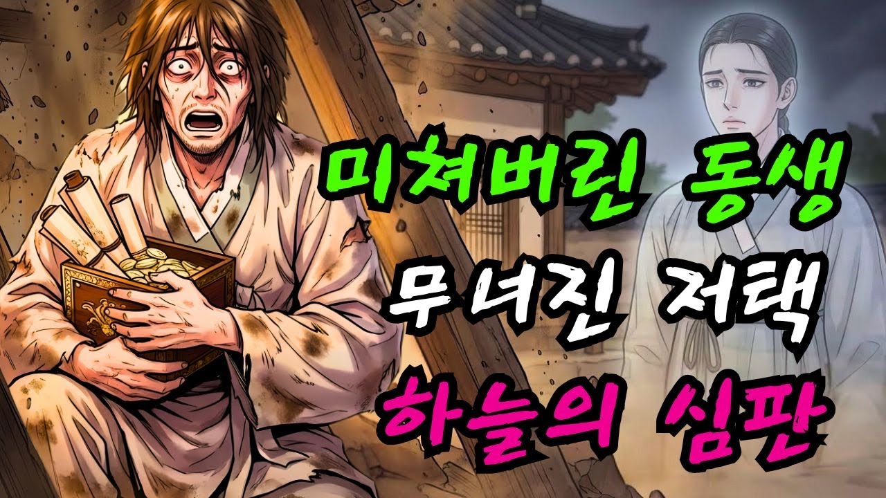 만삭의 몸으로 쫓겨난 여인이 남긴 저주가 불러온 피바람과 산사태 속에 파묻힌 탐욕스러운 동생의 비극 | 미스터리 옛날이야기ㅣ옛날이야기 ㅣ민담 ㅣ오디오북ㅣ전설ㅣ설화 ㅣ야담