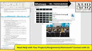Illustrated Word 365/2021 Module 3 SAM Project 1A | Advantia Biotech | Cengage SAM